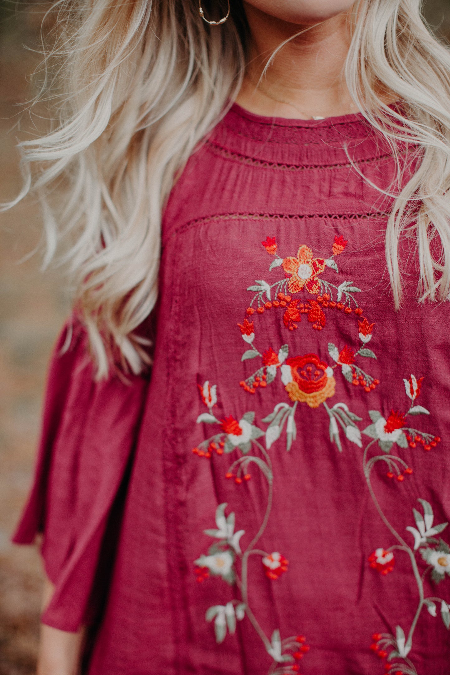 Esther Embroidered Dress