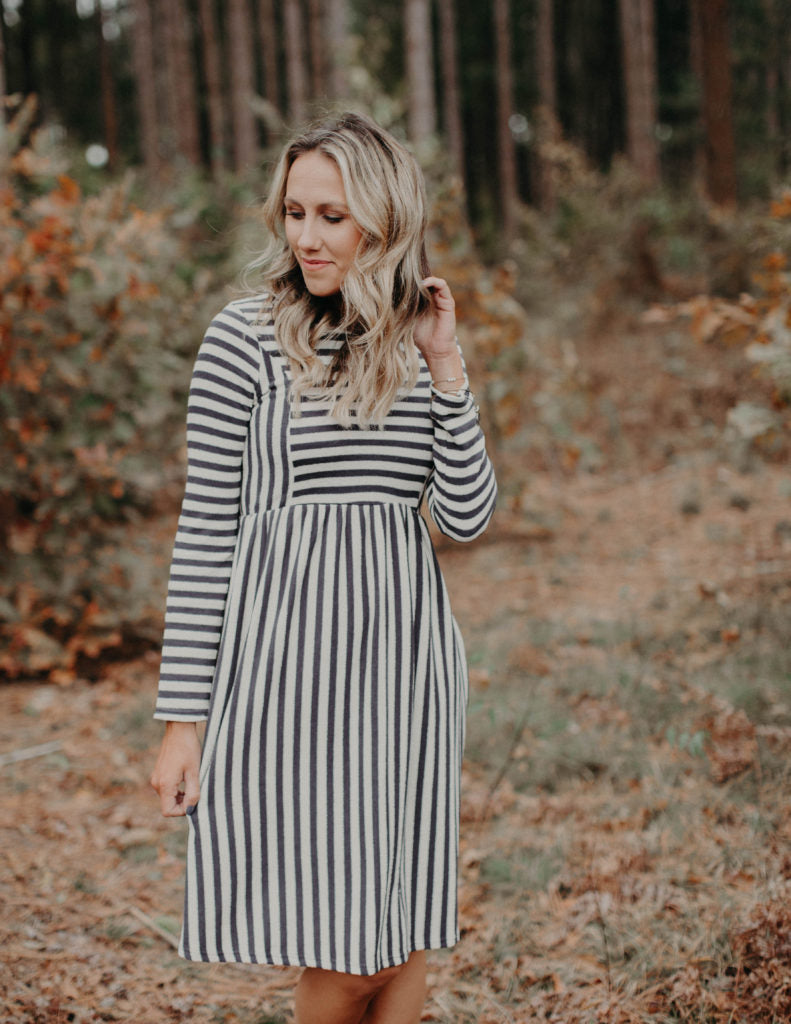 Charlie Charcoal Dress