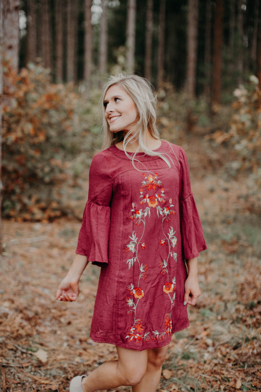 Esther Embroidered Dress