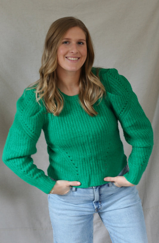 Kelley Green Sweater